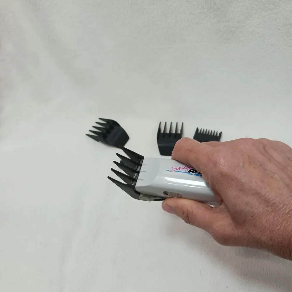 Wahl‎ Sterling Bullet Hair Trimmer 4 Attachments Cleaning Brush works EXCELLENT!
